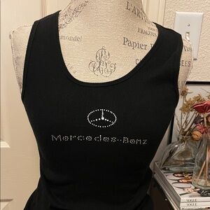 Mercedes-Benz Black Tank Top